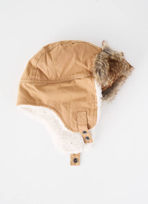 Bonnet doublure marron NANO & NANETTE garcon