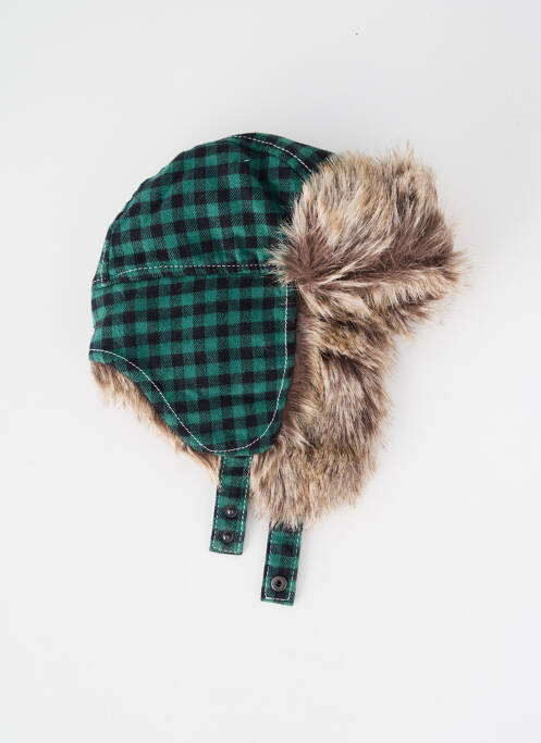 Bonnet forme chapka vert MARESE garcon