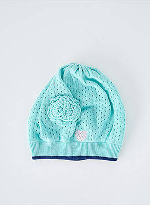 Bonnet maille fine vert MARESE fille
