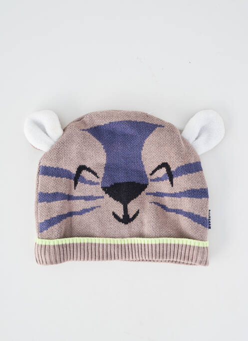 Bonnet maille fine gris NANO & NANETTE garcon