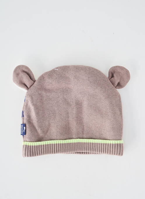 Bonnet maille fine gris NANO & NANETTE garcon