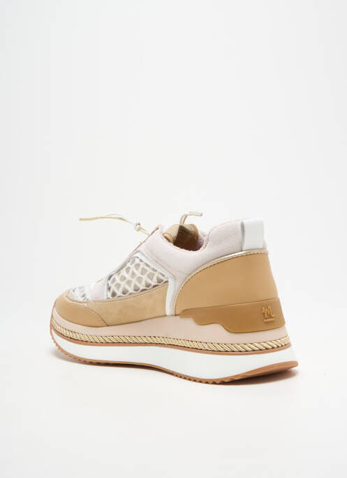 Baskets beige MAM'ZELLE femme
