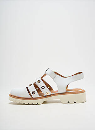 Sandales/nu pieds type de semelle amortissante talon plat jusqu'à 3cm blanc FUGITIVE BY FRANCESCO ROSSI femme