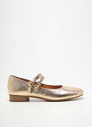 Ballerines matière lisse talon plat jusqu'à 3cm or MAM'ZELLE femme
