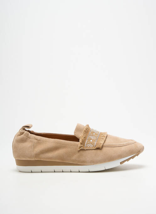 Mocassins beige FUGITIVE BY FRANCESCO ROSSI femme