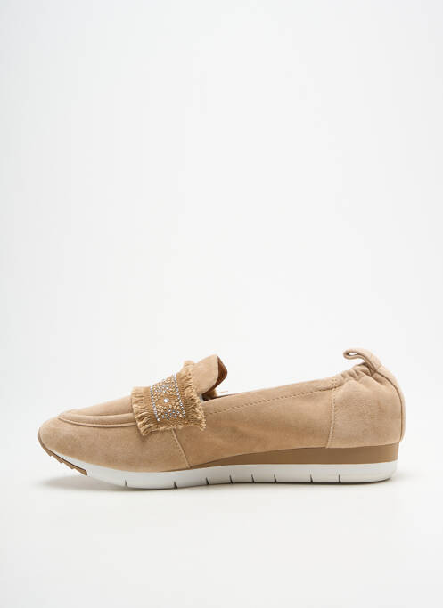 Mocassins beige FUGITIVE BY FRANCESCO ROSSI femme