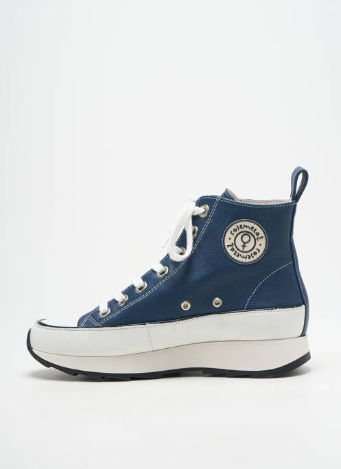 Baskets bleu ROSEMETAL femme