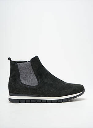Bottines/boots nubuck talon plat jusqu'à 3cm noir GABOR femme