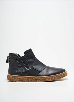 Bottines/boots matière lisse talon plat jusqu'à 3cm noir KOK AND KOON femme