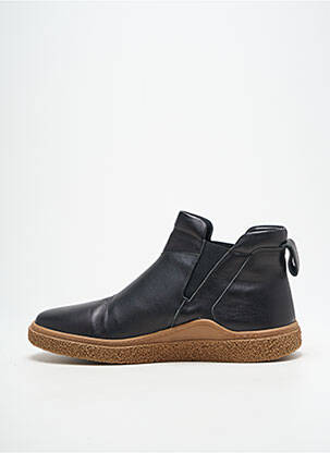 Bottines/boots matière lisse talon plat jusqu'à 3cm noir KOK AND KOON femme