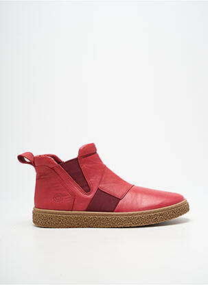 Bottines/boots matière lisse talon plat jusqu'à 3cm rose KOK AND KOON femme