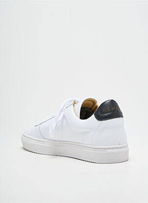 Baskets bout rond bout rond blanc NEWLAB homme