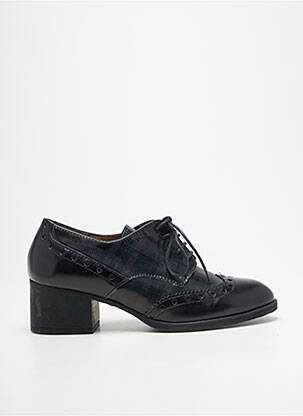Derbies bout pointu talon de 4 à 6cm noir WONDERS femme