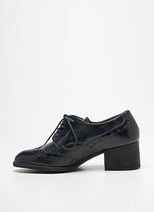 Derbies bout pointu talon de 4 à 6cm noir WONDERS femme