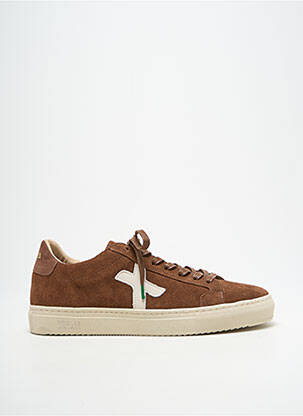 Baskets bout rond bout rond marron NEWLAB homme