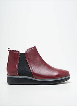 Bottines/boots matière lisse talon de 4 à 6cm violet WONDERS femme