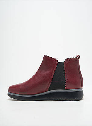 Bottines/boots matière lisse talon de 4 à 6cm violet WONDERS femme