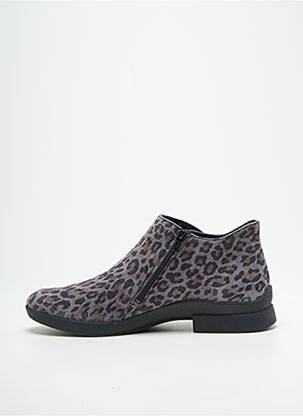Bottines/boots talon bas talon plat jusqu'à 3cm gris MEPHISTO femme