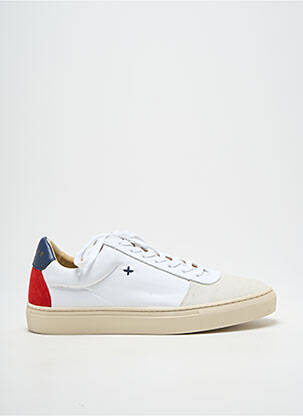 Baskets bout rond bout rond blanc NEWLAB homme