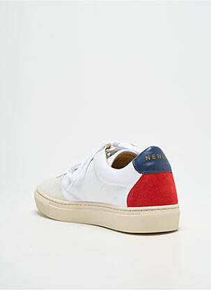 Baskets bout rond bout rond blanc NEWLAB homme