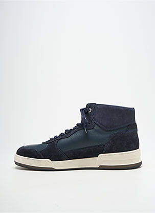 Baskets nubuck bout rond bleu GAASTRA homme