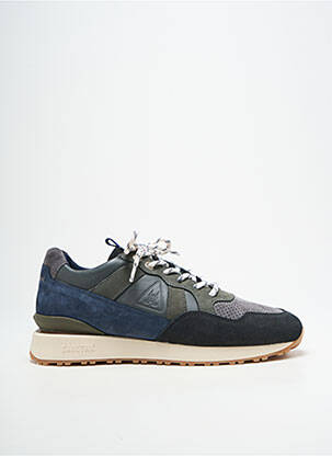 Baskets semelle amovible bout rond bleu GAASTRA homme