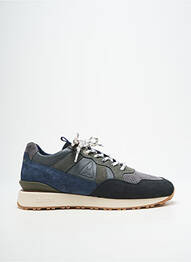 Baskets semelle amovible bout rond bleu GAASTRA homme