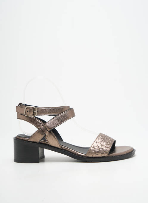 Sandales/Nu pieds argent ADIGE femme