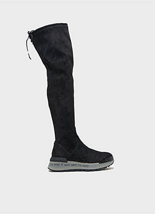 Cuissardes bout rond talon de 4 à 6cm noir LIU JO femme