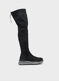 Cuissardes bout rond talon de 4 à 6cm noir LIU JO femme