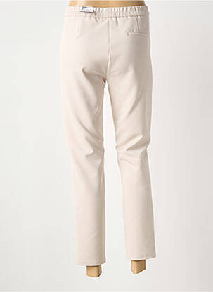Pantalon 7/8 stretch taille normale beige FRANK WALDER femme
