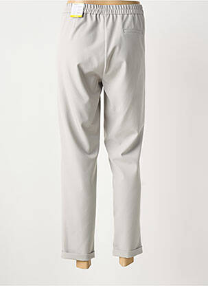 Pantalon 7/8 stretch taille normale gris FRANK WALDER femme