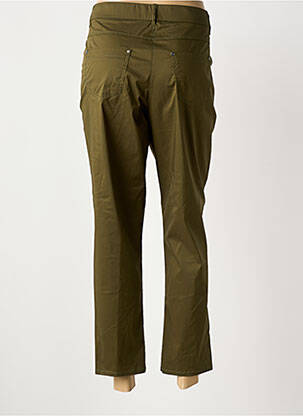 Pantalon 7/8 stretch taille normale vert MERI & ESCA femme