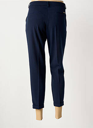 Pantalon 7/8 stretch taille normale bleu LCDN femme