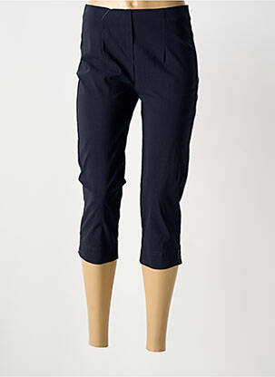 Pantacourt stretch taille normale bleu MAGIC SHAPE femme