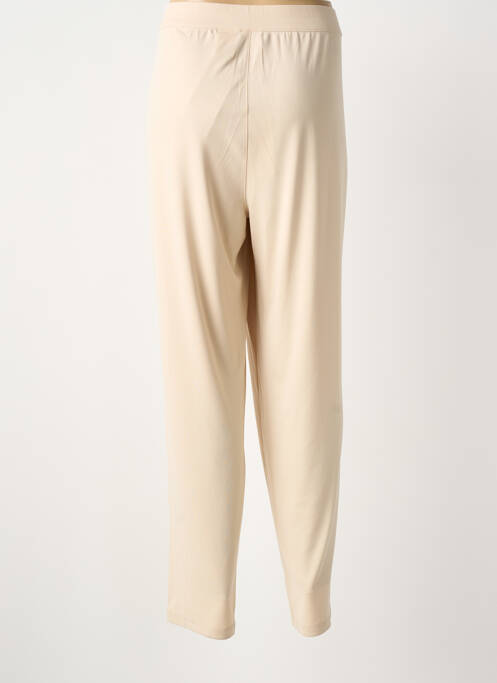 Pantalon droit stretch taille normale beige BARBARA LEBEK femme