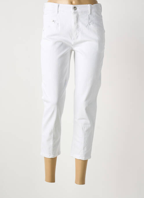 Pantacourt blanc ANNA MONTANA femme