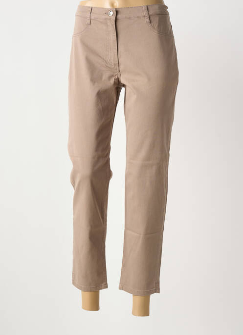 Pantalon 7/8 marron BETTY BARCLAY femme