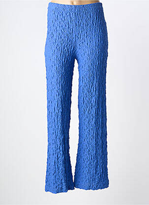 Pantalon droit stretch taille normale bleu AN II VITO femme
