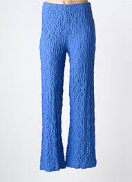 Pantalon droit stretch taille normale bleu AN II VITO femme
