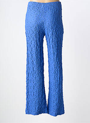 Pantalon droit stretch taille normale bleu AN II VITO femme