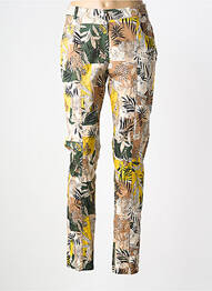 Pantalon slim taille normale taille normale vert MERI & ESCA femme