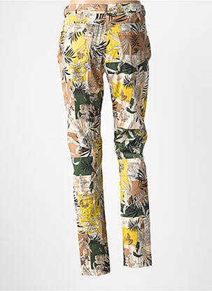 Pantalon slim taille normale taille normale vert MERI & ESCA femme