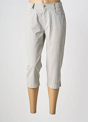 Pantacourt taille normale taille normale gris ANNA MONTANA femme