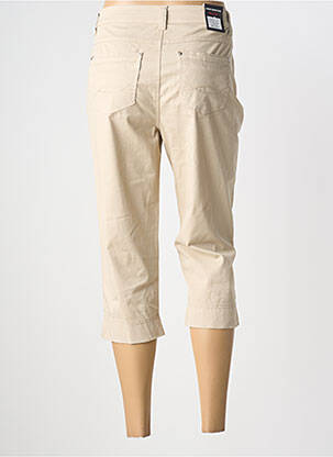 Pantacourt taille normale taille normale beige ANNA MONTANA femme
