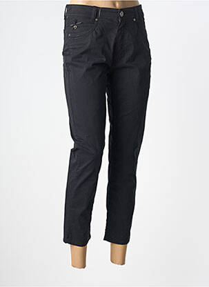Pantalon 7/8 noir ANNA MONTANA femme
