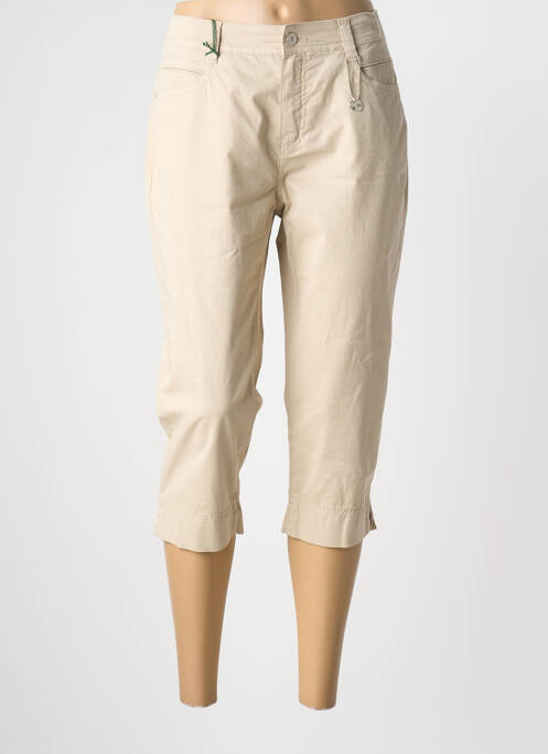 Pantacourt beige ANNA MONTANA femme