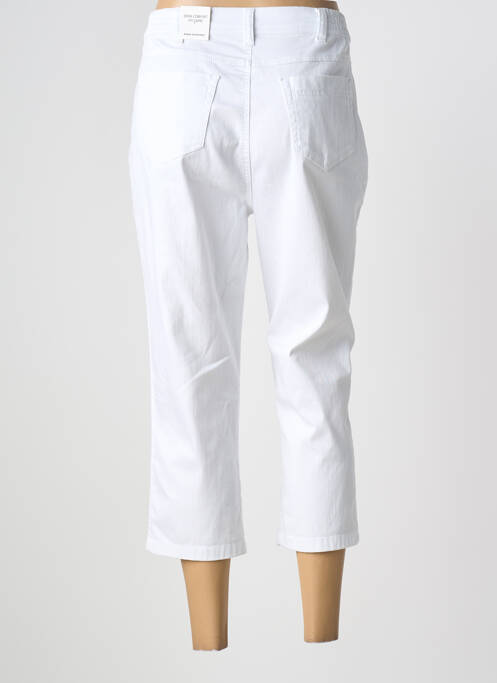 Pantacourt blanc ANNA MONTANA femme