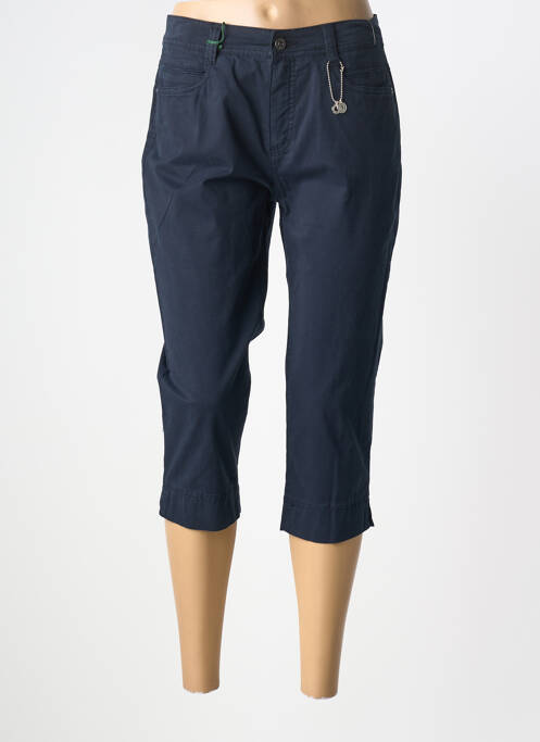 Pantacourt bleu ANNA MONTANA femme