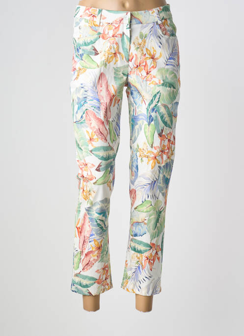 Pantalon 7/8 blanc GUY DUBOUIS femme